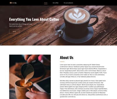 Coffee shop